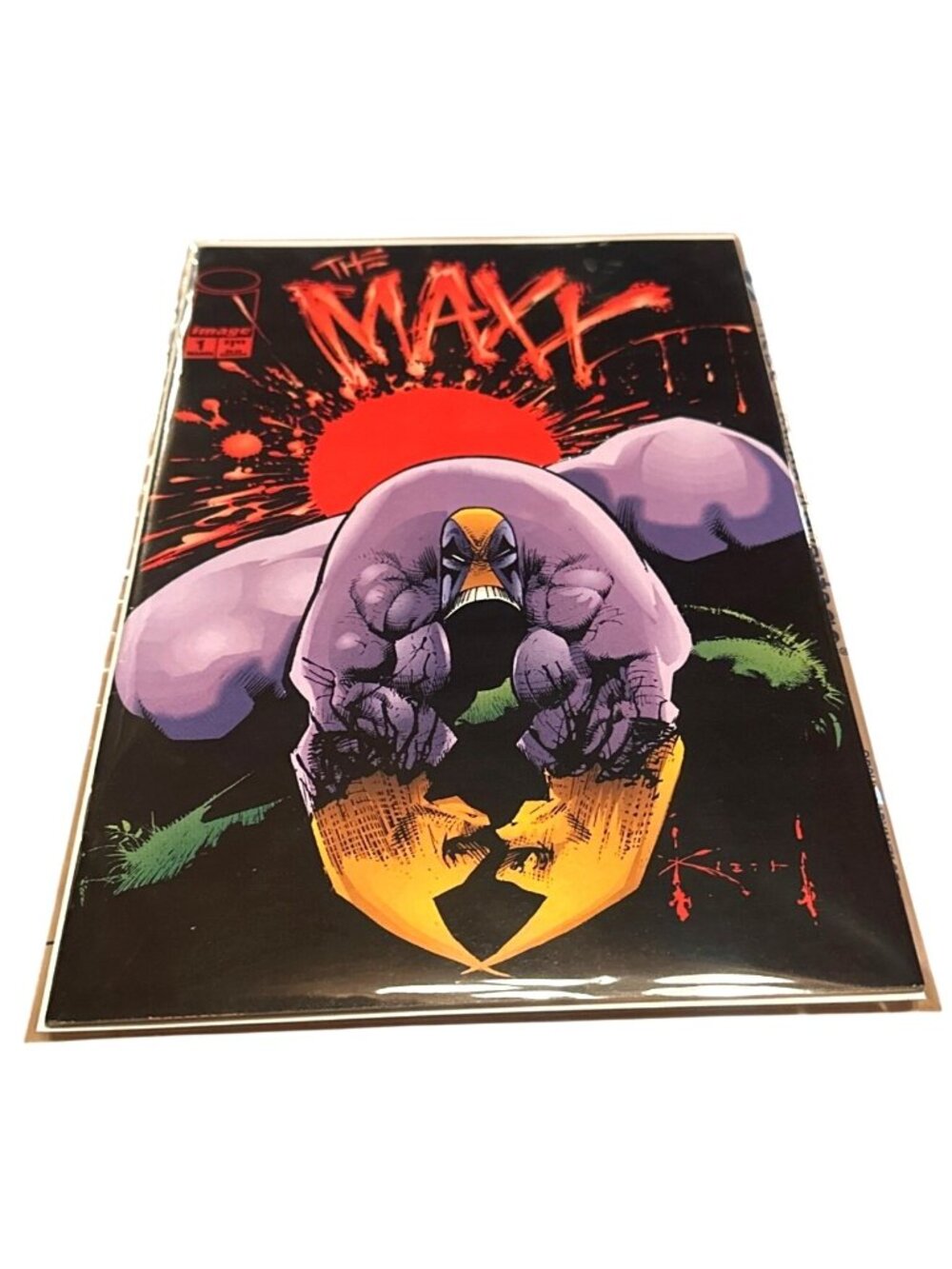 The Maxx #1 March 1993 Comic Book By Image Comics Bagged & Boarded